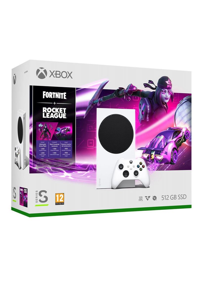 Xbox Series S Fortnite and Rocket League Bundle