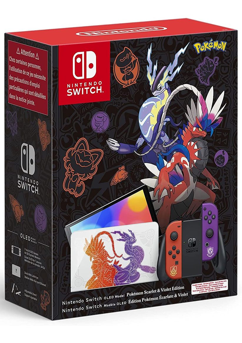 Nintendo Switch – OLED Model Pokemon Scarlet and Violet Limited Edition