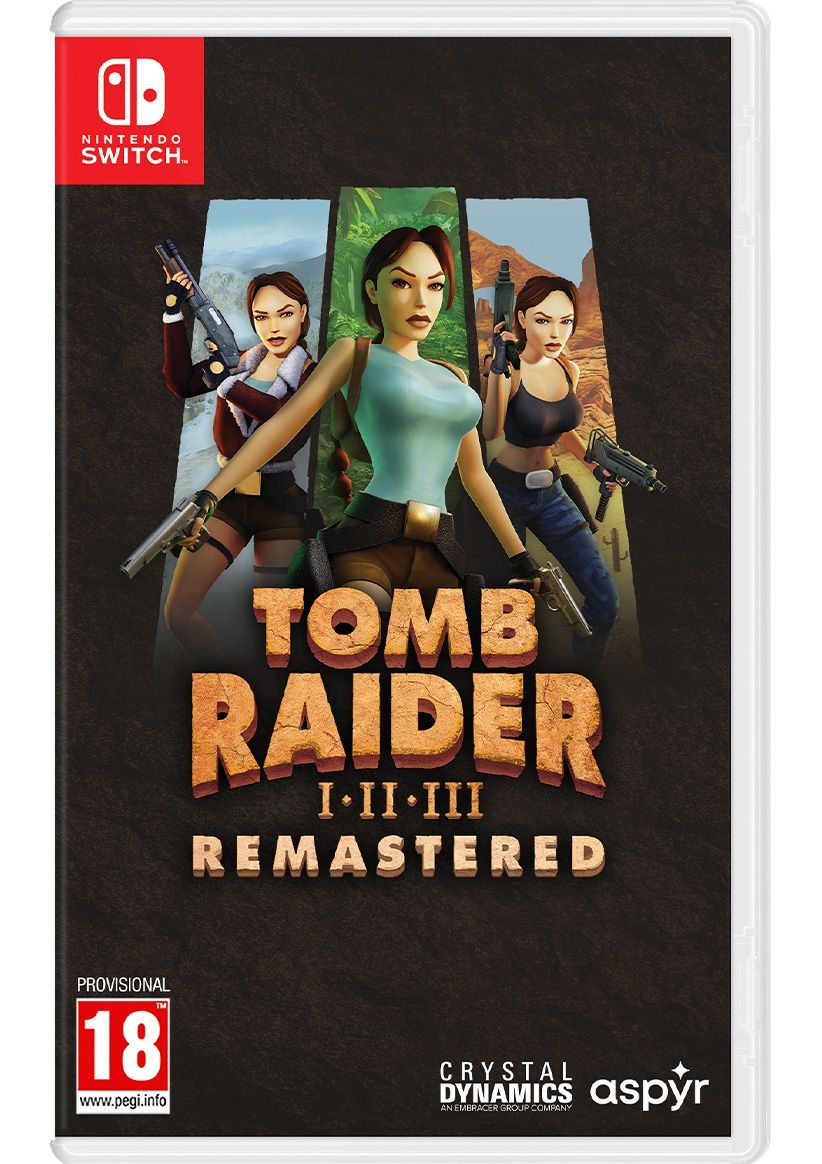 Tomb Raider I-III Remastered Starring Lara Croft on Nintendo Switch